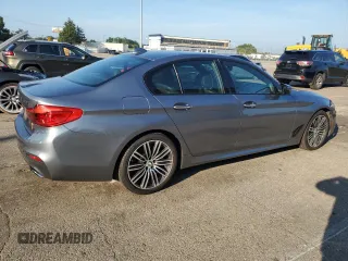 2017 BMW 5 Series 530i xDrive with VIN WBAJA7C38HG906137, listed as a Copart auction lot 66202255 with 154,480 mi miles and Clean title. Bid and sale history available at DreamBid. Image 3.