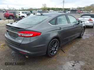 2018 Ford Fusion SE with VIN 3FA6P0HD5JR255697, listed as a IAAI auction lot 41902557 with 118,110 mi miles. Bid and sale history available at carsss.com. Image 4.