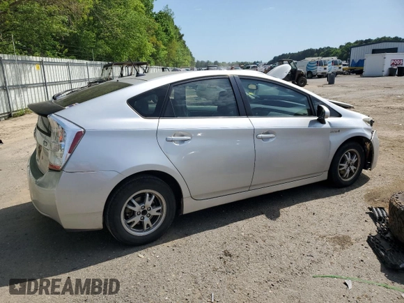 2010 Toyota Prius II with VIN JTDKN3DU3A0156981, listed as a Copart auction lot 52786365 with 156,549 mi miles and Salvage Title. Bid and sale history available at carsss.com. Image 3.