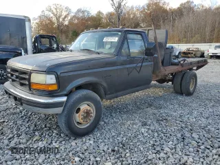 1996 Ford F-350 with VIN 1FDLF47F7TEA53763, listed as a Copart auction lot 85574414 with Not provided miles and Salvage title. Bid and sale history available at DreamBid. Image 2.