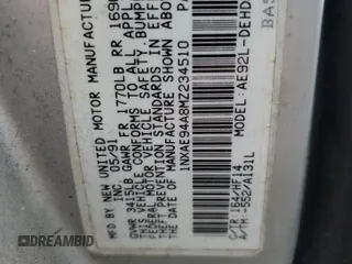 1991 Toyota Corolla z VIN 1NXAE94A8MZ234510, wystawiony jako Copart lot #75002404 z przebiegiem 188 051 mil mil oraz Szkoda całkowita • Salvage title. Historia ofert i sprzedaży dostępna na DreamBid. Obrazek 12.