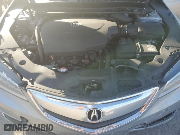 2017 Acura TLX V6 w/Technology Pkg with VIN 19UUB3F58HA000531, listed as a Copart auction lot 77251214 with 122,831 mi miles and Salvage title. Bid and sale history available at DreamBid. Image 11.