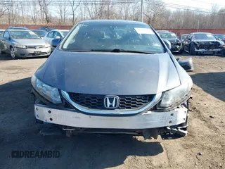 2013 Honda Civic LX with VIN 19XFB2F51DE012870, listed as a IAAI auction lot 41602499 with 120,001 mi miles and . Bid and sale history available at DreamBid. Image 13.