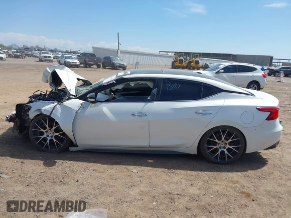 2016 Nissan Maxima SV with VIN 1N4AA6AP8GC379439, listed as a IAAI auction lot 42183728 with 107,857 mi miles and . Bid and sale history available at DreamBid. Image 13.