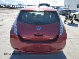 2014 Nissan LEAF SV z VIN 1N4AZ0CP0EC333782, wystawiony jako Copart lot #47541495 z przebiegiem 73 795 mil mil oraz Szkoda całkowita • Salvage title. Historia ofert i sprzedaży dostępna na DreamBid. Obrazek 6.