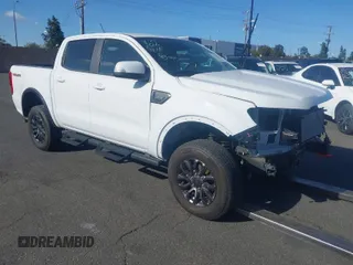 2022 Ford Ranger XL with VIN 1FTER4FH5NLD33039, listed as a IAAI auction lot 41725245 with 21,028 mi miles. Bid and sale history available at carsss.com. Image 1.