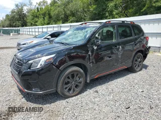 2023 Subaru Forester Special Sports with VIN JF2SKAJC2PH400558, listed as a Copart auction lot 59548385 with Not provided miles and Non repairable. Bid and sale history available at DreamBid. Image 1.
