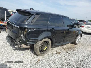 2017 Land Rover Range Rover Sport HSE with VIN SALWR2FV6HA161739, listed as a Copart auction lot 53422235 with 55,983 mi miles and Salvage Title. Bid and sale history available at carsss.com. Image 3.