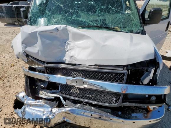 2024 Chevrolet Express Cargo with VIN 1GCWGAFP4R1269464, listed as a Copart auction lot 57891575 with Not provided miles and Clean title. Bid and sale history available at DreamBid. Image 12.