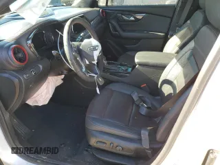 2022 Chevrolet Blazer RS with VIN 3GNKBKRS1NS152170, listed as a Copart auction lot 45322235 with 30,025 mi miles and Salvage title. Bid and sale history available at DreamBid. Image 7.