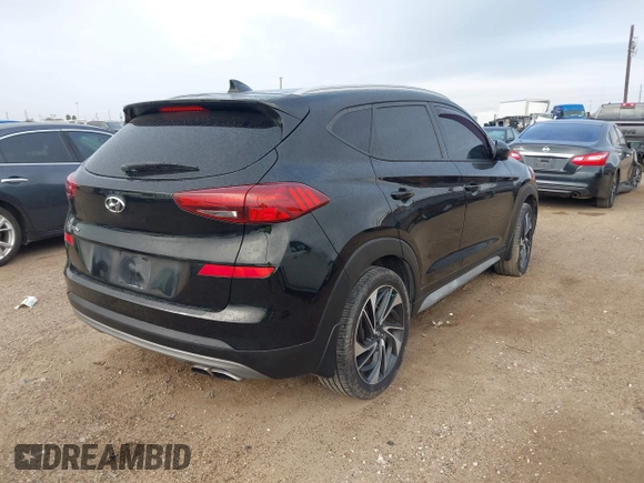 2020 Hyundai Tucson Ultimate z VIN KM8J33AL3LU114220, wystawiony jako IAAI lot #41219115 z przebiegiem 100 361 mil mil oraz . Historia ofert i sprzedaży dostępna na DreamBid. Obrazek 4.