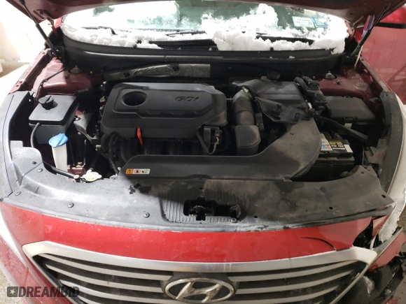 2015 Hyundai Sonata 2.4L SE with VIN 5NPE24AF9FH156477, listed as a Copart auction lot 42922605 with 140,191 mi miles and Salvage Title. Bid and sale history available at carsss.com. Image 11.