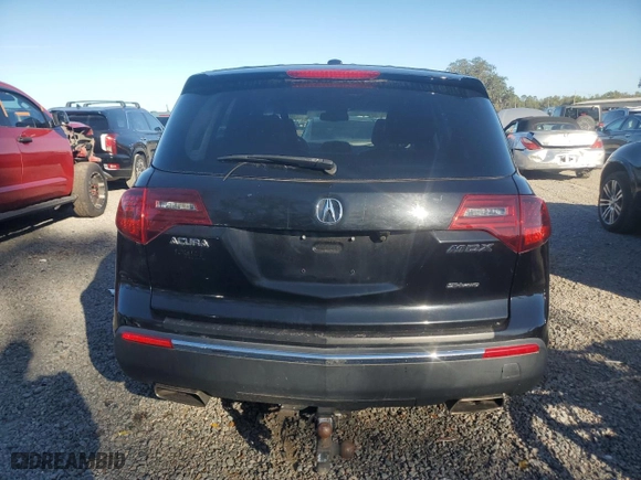 2012 Acura MDX Tech/Entertainment Pkg with VIN 2HNYD2H45CH550315, listed as a Copart auction lot 48240195 with 200,321 mi miles and Clean Title. Bid and sale history available at carsss.com. Image 6.
