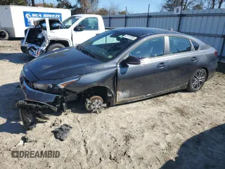 2024 Kia Forte GT-Line with VIN 3KPF54ADXRE751499, listed as a Copart auction lot 47173735 with 3,358 mi miles and Salvage Title. Bid and sale history available at carsss.com. Image 1.