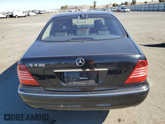 2006 Mercedes-Benz S-Class 4.3L with VIN WDBNG70J56A479519, listed as a Copart auction lot 77166624 with 150,803 mi miles and Clean Title. Bid and sale history available at carsss.com. Image 6.