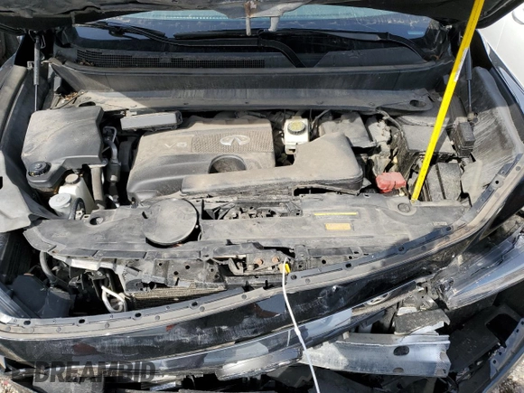 2017 Infiniti QX60 with VIN 5N1DL0MM7HC550677, listed as a Copart auction lot 50781605 with 87,274 mi miles and Salvage Title. Bid and sale history available at DreamBid. Image 11.