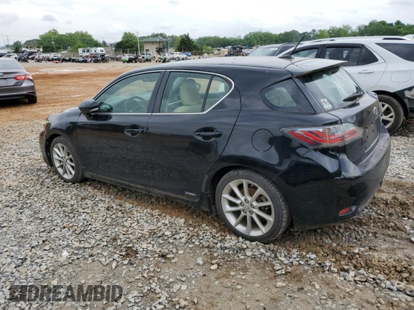 2011 Lexus CT 200h with VIN JTHKD5BH9B2044985, listed as a Copart auction lot 54451325 with 194,838 mi miles and Clean Title. Bid and sale history available at carsss.com. Image 2.