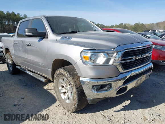 2019 Ram 1500 Big Horn z VIN 1C6RRFFG5KN803260, wystawiony jako IAAI lot #41847656 z przebiegiem 135 753 mil mil oraz . Historia ofert i sprzedaży dostępna na DreamBid. Obrazek 1.