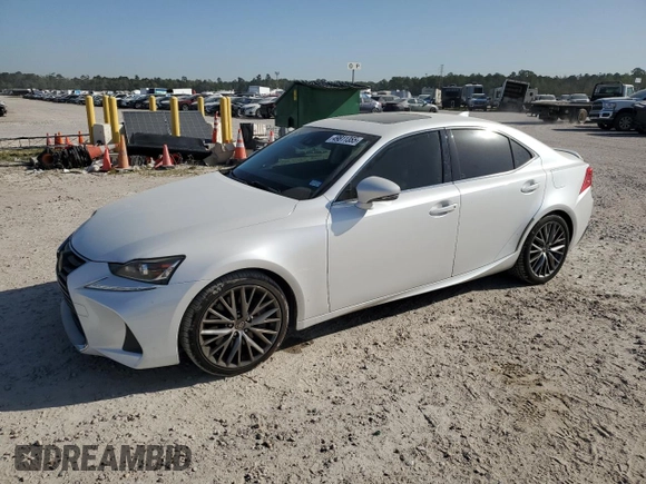 2017 Lexus IS 200t with VIN JTHBA1D23H5044112, listed as a Copart auction lot 49811355 with 116,226 mi miles and Salvage Title. Bid and sale history available at DreamBid. Image 1.