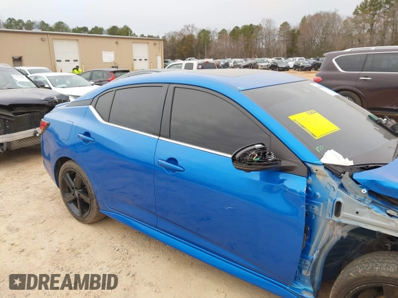 2024 Nissan Sentra SR with VIN 3N1AB8DV0RY276378, listed as a IAAI auction lot 41618695 with 26,192 mi miles. Bid and sale history available at carsss.com. Image 14.