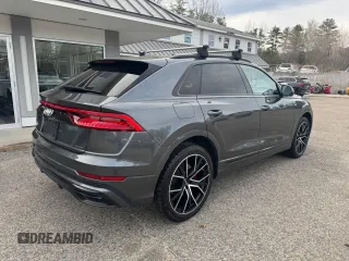 2019 Audi Q8 Premium Plus with VIN WA1EVAF10KD015763, listed as a Copart auction lot 52461255 with 134,540 mi miles and Clean Title. Bid and sale history available at carsss.com. Image 4.