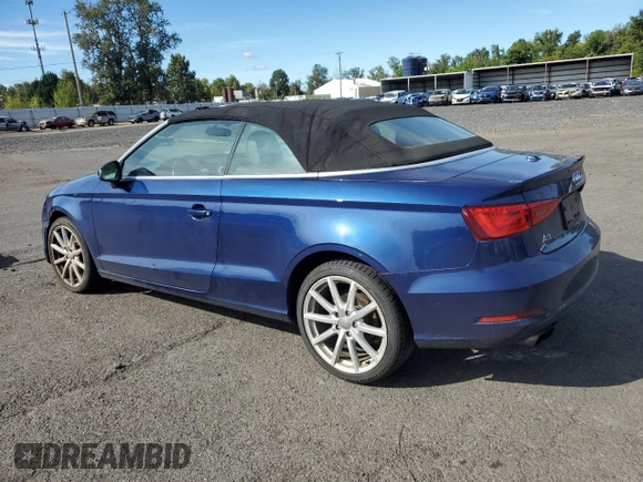 2015 Audi A3 1.8T Premium Plus with VIN WAU5CLFF5F1028760, listed as a Copart auction lot 72754684 with 66,806 mi miles and Salvage Title. Bid and sale history available at carsss.com. Image 2.