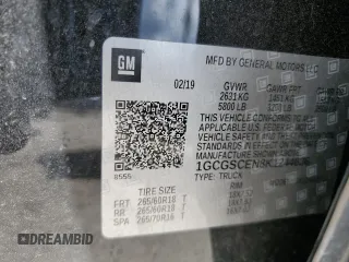 2019 Chevrolet Colorado 2WD LT z VIN 1GCGSCEN8K1244636, wystawiony jako Copart lot #56206705 z przebiegiem 40 450 mil mil oraz Szkoda całkowita • Salvage title. Historia ofert i sprzedaży dostępna na DreamBid. Obrazek 12.