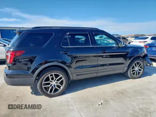 2017 Ford Explorer Sport с VIN 1FM5K8GT6HGD41027, выставлен на аукционе Copart как лот 59984045 с пробегом 114 418 миль миль и Списание • Salvage title. История ставок и продаж доступна на DreamBid. Изображение 3.