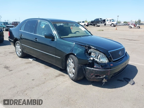 2001 Lexus LS 430 z VIN JTHBN30F810045610, wystawiony jako IAAI lot #42004279 z przebiegiem 143 497 mil mil oraz . Historia ofert i sprzedaży dostępna na DreamBid. Obrazek 1.