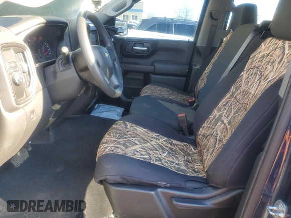 2020 Chevrolet Silverado 1500 Custom with VIN 3GCPWBEH9LG329836, listed as a Copart auction lot 85969524 with 116,430 mi miles and Non Repairable. Bid and sale history available at carsss.com. Image 7.