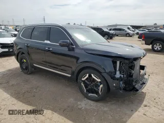 2024 Kia Telluride S z VIN 5XYP64GC8RG538442, wystawiony jako Copart lot #47176465 z przebiegiem 7 210 mil mil oraz Szkoda całkowita • Salvage title. Historia ofert i sprzedaży dostępna na DreamBid. Obrazek 4.