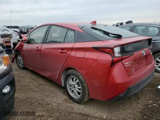 2019 Toyota Prius LE with VIN JTDL9RFU5K3007027, listed as a Copart auction lot 43240065 with 0 mi miles and Salvage Title. Bid and sale history available at carsss.com. Image 2.