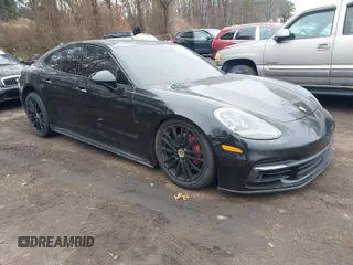 2017 Porsche Panamera 4S with VIN WP0AB2A72HL120690, listed as a IAAI auction lot 41691856 with 71,199 mi miles and . Bid and sale history available at DreamBid. Image 1.