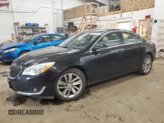 2015 Buick Regal with VIN 2G4GK5EX4F9132541, listed as a Copart auction lot 48199105 with 202,217 mi miles and Non repairable. Bid and sale history available at DreamBid. Image 1.