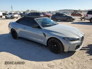 2024 BMW M4 Competition xDrive with VIN WBS33BA09RCN82182, listed as a Copart auction lot 79039384 with 6,643 mi miles and Non Repairable. Bid and sale history available at carsss.com. Image 4.