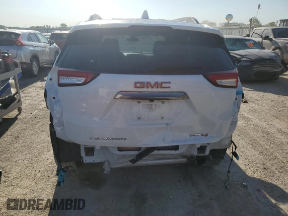 2023 GMC Terrain AT4 with VIN 3GKALYEG0PL145721, listed as a Copart auction lot 57461565 with 41,279 mi miles and Salvage title. Bid and sale history available at DreamBid. Image 6.
