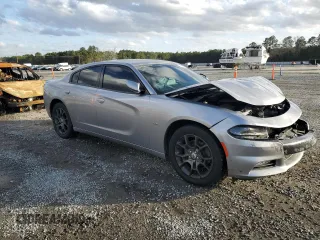 2018 Dodge Charger GT with VIN 2C3CDXJG4JH201424, listed as a Copart auction lot 47686425 with 102,360 mi miles and Salvage Title. Bid and sale history available at DreamBid. Image 4.