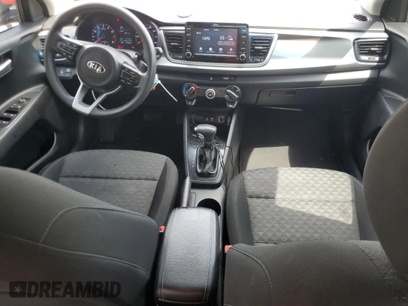 2019 Kia Rio S with VIN 3KPA24AB0KE242917, listed as a Copart auction lot 71677724 with 95,602 mi miles and Salvage Title. Bid and sale history available at DreamBid. Image 8.