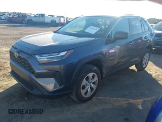 2024 Toyota RAV4 LE with VIN 2T3H1RFV8RC297407, listed as a IAAI auction lot 41692524 with 5,791 mi miles. Bid and sale history available at carsss.com. Image 2.