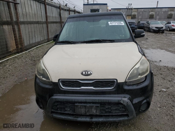 2012 Kia Soul + with VIN KNDJT2A66C7740402, listed as a Copart auction lot 47771235 with 0 mi miles and Clean Title. Bid and sale history available at carsss.com. Image 5.