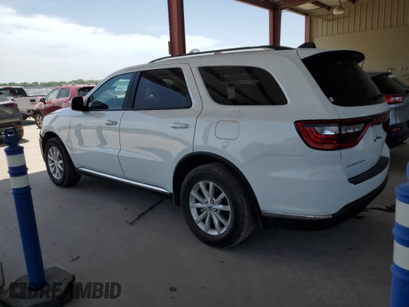 2023 Dodge Durango SXT z VIN 1C4RDHAGXPC635242, wystawiony jako Copart lot #56583845 z przebiegiem 55 380 mil mil oraz Czysty tytuł • Clean title. Historia ofert i sprzedaży dostępna na DreamBid. Obrazek 2.