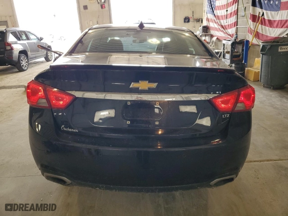 2014 Chevrolet Impala LTZ with VIN 2G1155S32E9103632, listed as a Copart auction lot 49270335 with 119,471 mi miles and Salvage Title. Bid and sale history available at carsss.com. Image 6.