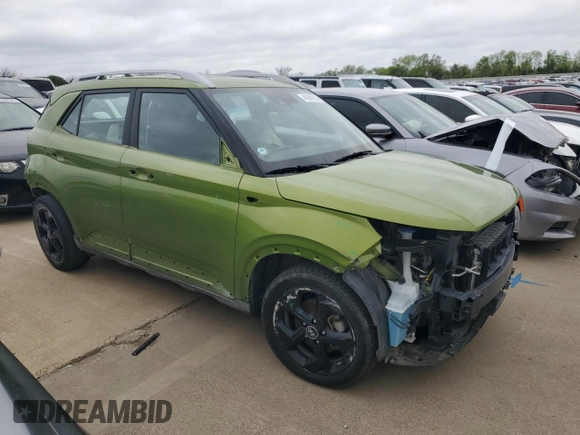 2022 Hyundai Venue SEL with VIN KMHRC8A36NU178268, listed as a Copart auction lot 49388295 with 51,330 mi miles and Salvage Title. Bid and sale history available at DreamBid. Image 4.