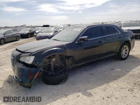 2016 Chrysler 300 Limited with VIN 2C3CCAAG2GH282531, listed as a Copart auction lot 48050965 with 195,634 mi miles and Salvage Title. Bid and sale history available at carsss.com. Image 1.