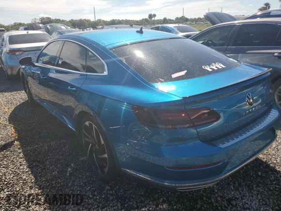 2023 Volkswagen Arteon SEL Premium R-Line with VIN WVWTR7ANXPE012773, listed as a Copart auction lot 74358314 with Not provided miles and Non repairable. Bid and sale history available at DreamBid. Image 2.