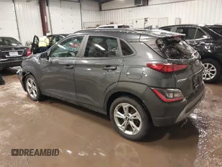 2023 Hyundai Kona SEL with VIN KM8K3CAB1PU939139, listed as a IAAI auction lot 41586601 with 47,984 mi miles and . Bid and sale history available at carsss.com. Image 3.