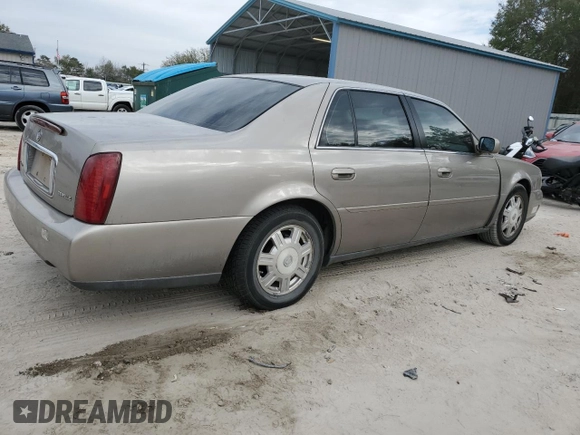 2003 Cadillac DeVille with VIN 1G6KD54Y03U147008, listed as a Copart auction lot 47529715 with 0 mi miles and Salvage Title. Bid and sale history available at carsss.com. Image 3.