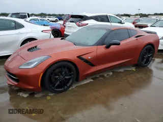 2015 Chevrolet Corvette Z51 2LT with VIN 1G1YK2D76F5109440, listed as a Copart auction lot 74430084 with 0 mi miles and Non Repairable. Bid and sale history available at carsss.com. Image 1.