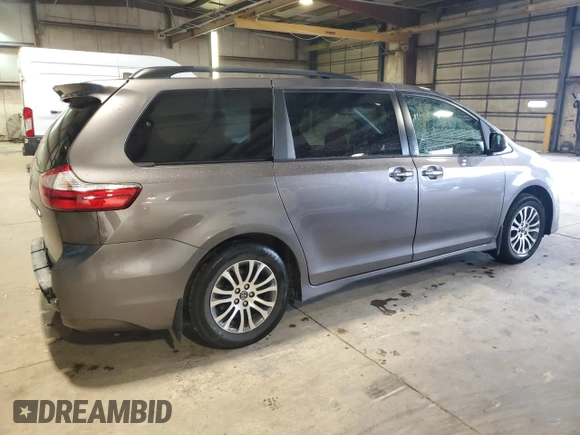 2018 Toyota Sienna XLE Auto Access Seat with VIN 5TDYZ3DC7JS954919, listed as a Copart auction lot 56974515 with 83,821 mi miles and Salvage title. Bid and sale history available at DreamBid. Image 3.