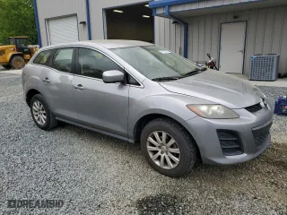 2010 Mazda CX-7 SV with VIN JM3ER2W50A0336914, listed as a Copart auction lot 51237285 with 121,684 mi miles and Salvage Title. Bid and sale history available at carsss.com. Image 4.